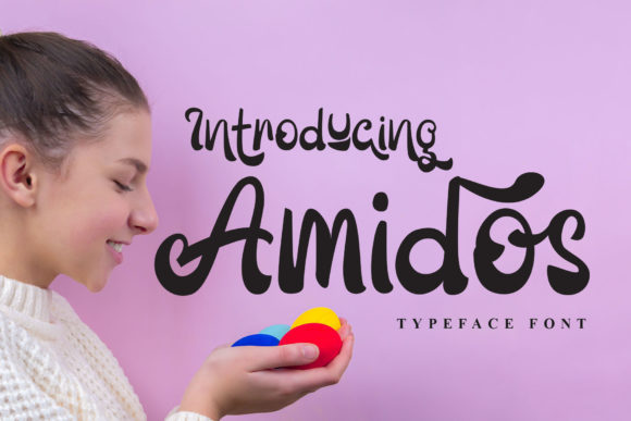 Amidos Font for Editorial Design and Content Creation