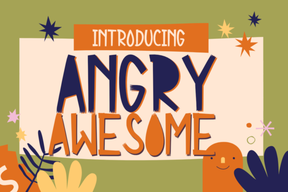 Angry Awesome Font for Eye-Catching Campaigns