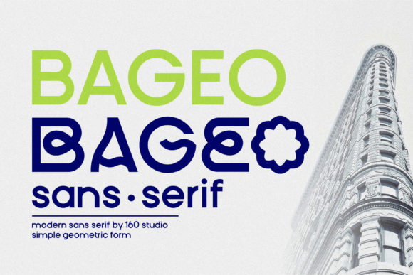 Bageo Font for Handmade Creations