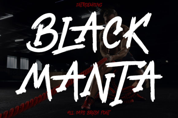 Black Manta: A Fierce Display Font for Bold Web Designs