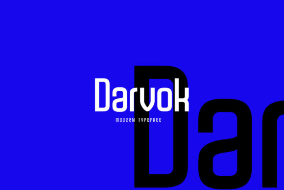 Boost Your Campaign with the Darvok Display Font