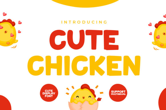 Cute Chicken Font for Branding That Feels Friendly and Familiar