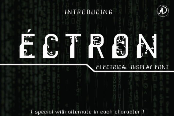Ectron Display Font Review for Design Projects