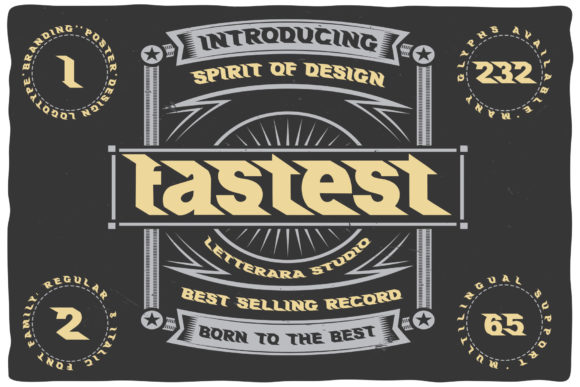 Fastest Font for Handmade and Commercial Designs
