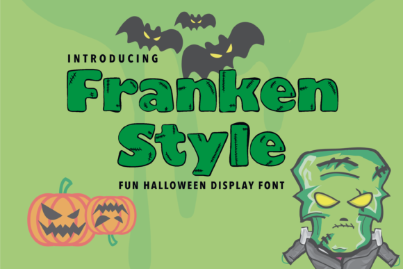 Franken Style: A Playful Font for Handmade Creations