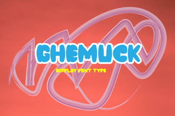 Ghemuck: A Robotic Display Font for Bold Branding