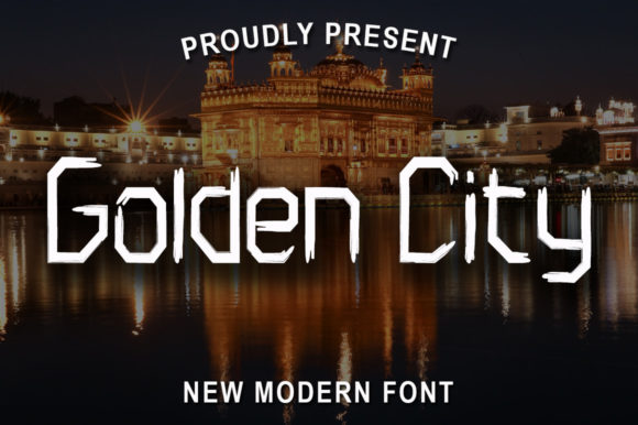 Golden City: The Display Font That Elevates Campaign Impact