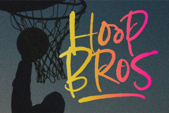 Hoop Bros Font Review for Campaign Design