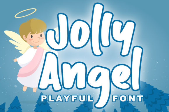 Jolly Angel: A Modern Display Font for Editorial Elegance
