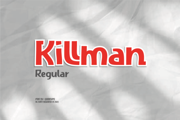 Killman Font: A Quirky Display Typeface for Creative Makers