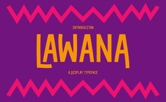 Lawana Font for Bold Digital Branding