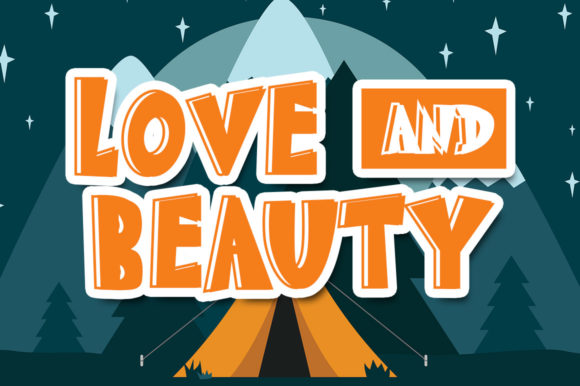 Love and Beauty Font in Real Branding Projects