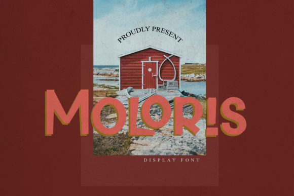 Moloris: A Cool Display Font for Modern Editorial Design