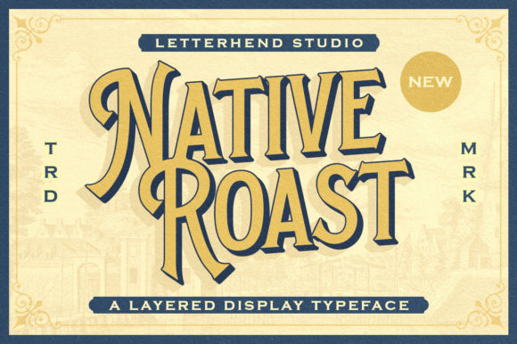 Native Roast Font for Professional Branding