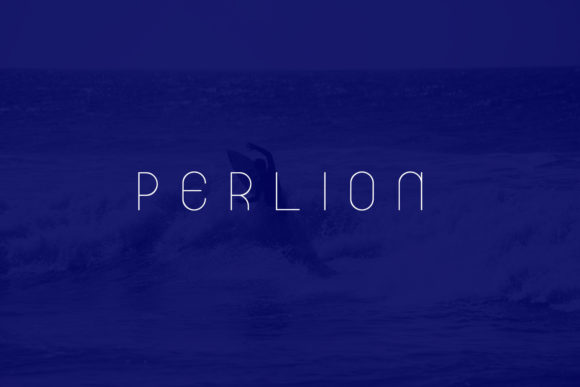 Perlion: A Display Font with Character