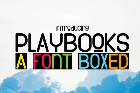 PlayBooks: A Modern Display Font for Web Projects