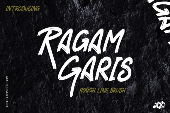 Ragam Garis: A Street Art-Inspired Display Font for Crafters
