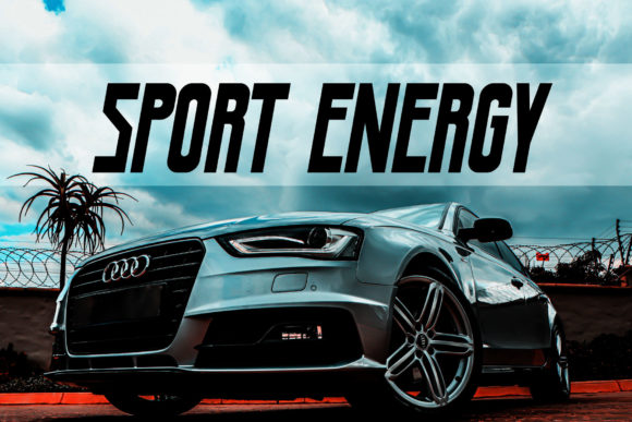 Sport Energy Font for Bold Digital Branding